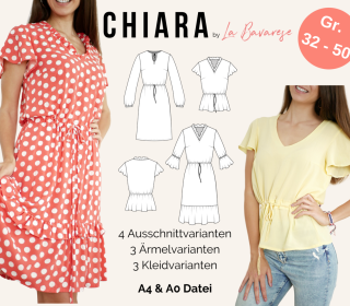 eBook - Sommerkleid & Bluse CHIARA, Gr. 32 - 50