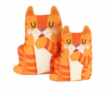 Kissenstoff - DIY - Kissen-Set - Animal Pillows - Katze - Soft Canvas - Käselotti - abby and amy