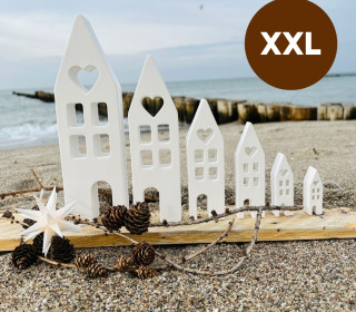 Silikon - Gießform - Zuhause - Herz - Gr. XXL - vielfältig nutzbar