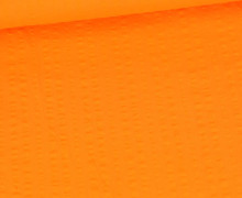 Seersucker - Baumwolle - Streifen - Uni - Orange