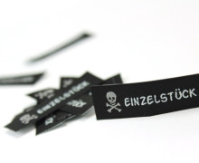 1 Label - Einzelstück - Totenkopf