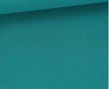 Musselin Bambino - Muslin - Uni - Schnuffeltuch - Windeltuch - Flaschengrün