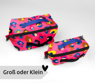 DIY-Nähset - Kosmetiktasche - Binz - Glamouflage - Hamburger Liebe - GRÖSSENAUSWAHL - abby and amy