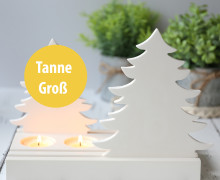 Silikon - Gießform - Tannen für Steckleisten - Tannenbaum - Lichtdeko - Tanne Groß - vielfältig nutzbar