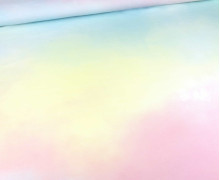 Sommersweat - Tie-Dye Love 2.0 - Batik - Pastel Clouds - Paneel - Bio Qualität - abby and me