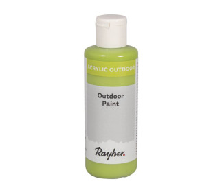 Acrylfarbe - 80ml - Outdoor - Wasserbasis - Rayher - Apfelgrün
