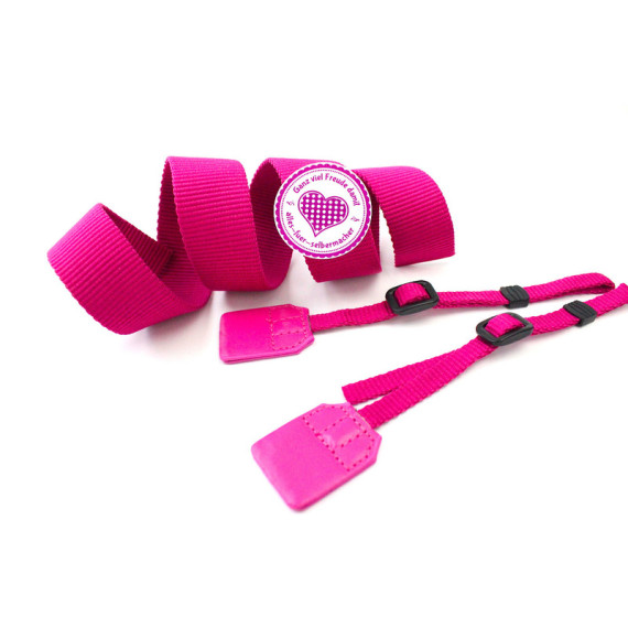Kameraband Set - DIY - Kameragurt - Pink