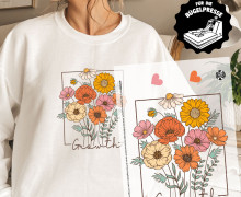 Onkel Bo's Bügelbilder - DIN A4 - Bouquet - Growth