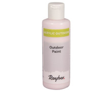 Acrylfarbe - 80ml - Outdoor - Wasserbasis - Rayher - Zartrosa