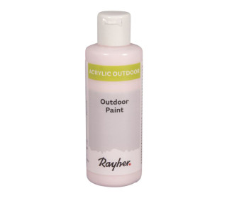 Acrylfarbe - 80ml - Outdoor - Wasserbasis - Rayher - Zartrosa
