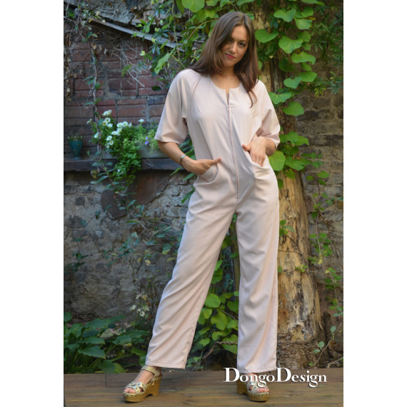 PDF Schnittmuster  Overall Jumpsuit Nicole mit Ebook Nähanleitung