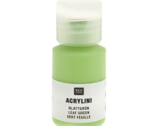 Acrylfarbe - Acrylini - 22ml - Matt - Geruchsarm - Rico Design - Blattgrün