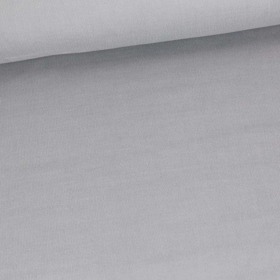 Feincord - Babycord - Baumwolle - Uni - 145g - Hellgrau