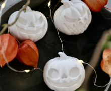 Silikon - Gießform - Gruselspaß - Matte - für 6 Figuren - vielfältig nutzbar