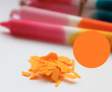 10g Kerzenpigment - Neon- Orange - Kerzenwachs - Pigment 457