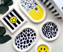 Silikon - Gießform - Chunky Curve Set - 5er Set - für Probierset Inlays - Studio Martinchen - vielfältig nutzbar