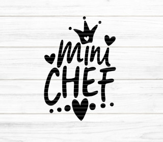 Mini Chef Plotterdatei SVG DXF FCM