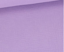Musselin - Muslin - Double Gauze - Uni - Flieder
