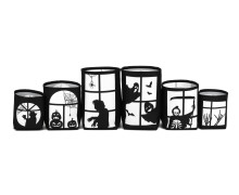 DIY-Nähset - Laternen - Utensilo - Halloween Night - Windows - Outdoorstoff - abby and amy
