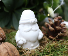 Silikon - Gießform - Kleiner Süßer Weihnachtsmann - Dekofigur - Weihnachten - vielfältig nutzbar
