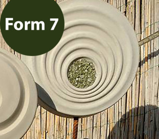 Silikon - Gießform - Relief Gartenstecker - Dekoform - Form 7 - vielfältig nutzbar
