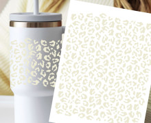 Rub-On Sticker - Kleine Leoflecken - Creme - Tante Henni Rubon - vielfältig nutzbar