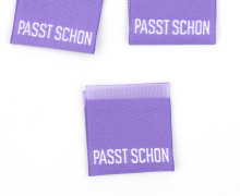 1 Label - PASST SCHON - Lila