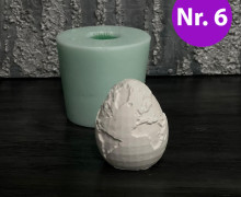 Silikon - Gießform - Osterei - Nr.6 - vielfältig nutzbar