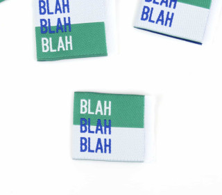 1 Label - BLAH BLAH BLAH - Weiß/Grün