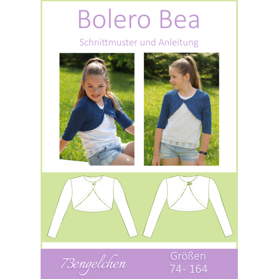Schnittmuster Ebook Kinderbolero Bea