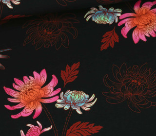 Bio-Jersey - Beautiful - Queens United - Schwarz - Hamburger Liebe