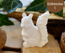 Silikon - Gießform - Mini Eichhörnchen - Herbst - Eichhörnchen 1 - vielfältig nutzbar
