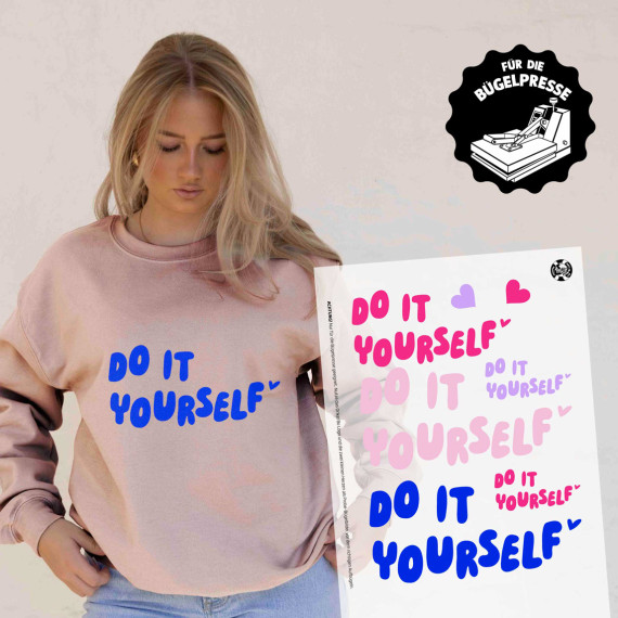Onkel Bo's Bügelbilder - DIN A4 - Do it yourself - BIG