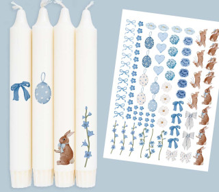 DIN A4 - Tattoofolie - Eggs-quisite - für Kerzen / Keramik