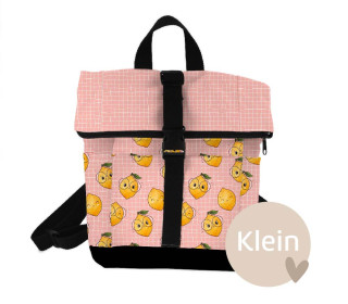 DIY-Nähset - Rucksack - Nepal - Klein - Zitronlein - Karo - abby and amy