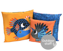 Kissenstoff - DIY - Kissen-Set - Catch Match - Ina Kappes - Outdoorstoff - abby and amy