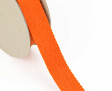 1 Meter Gurtband  - 30mm - Baumwolle - Orange