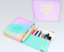 DIY-Nähset - Buch-Organizer - Manifesting - Softshell - abby and amy