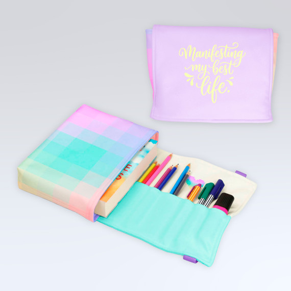 DIY-Nähset - Buch-Organizer - Manifesting - Softshell - abby and amy