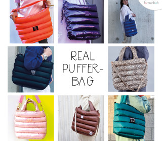 Ebook - The Real Puffer-Bag - Pillow Tasche - Pufferbag - von formenfroh