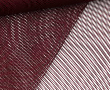 Fester Netzstoff - 145cm - Uni - Bordeaux