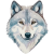 Nordlichtwolf