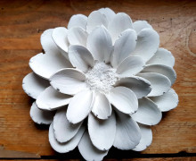 Silikon - Gießform - Blüten - Blumen - Offene Dahlie - vielfältig nutzbar
