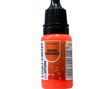 10ml Liqu-Ment - Farbflasche - Wasserbasiert - Colorberry - Neon Orange