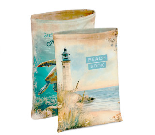 DIY-NÄHSET - Buchtasche - Sommerlektüre - Beach Book - Softshell - abby and amy