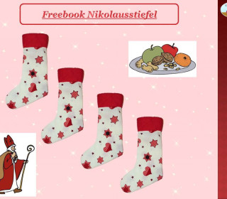 Freebook -Nikolaus Stiefel, Socke