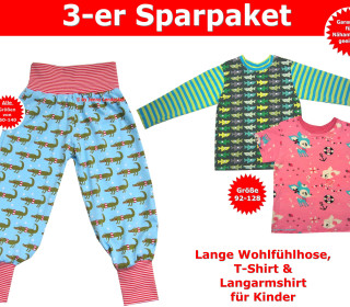 Schnittmuster Kinder Shirt & Kinder Hose - inkl. Nähanleitung