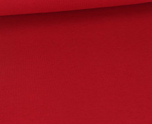 Bündchen - Glattes Bündchen - Qjutie - Schlauchware - Uni - Dunkelrot - 160