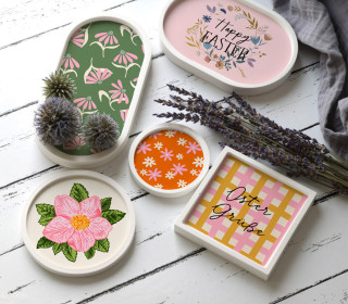 Outdoorstoff - Ostermix - Inlays für Silikon - Probierset - abby and amy