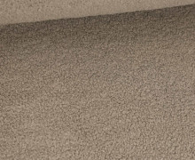 Teddy Fur - Weicher & Leichter Teddystoff - Uni - Taupe Hell